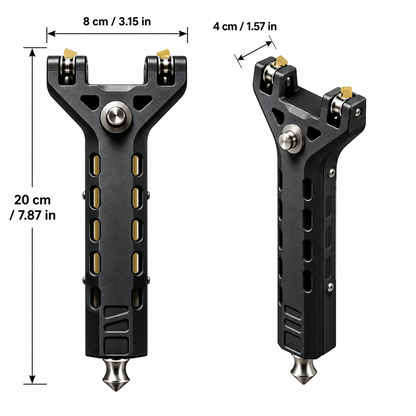 Black ABS Slingshot Kit — product view 2