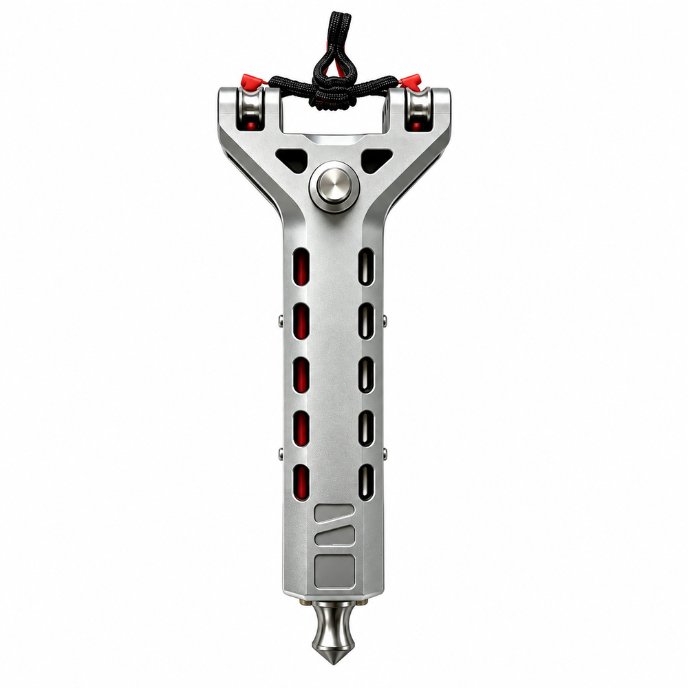 Silver Aluminum Slingshot Kit — product view 1